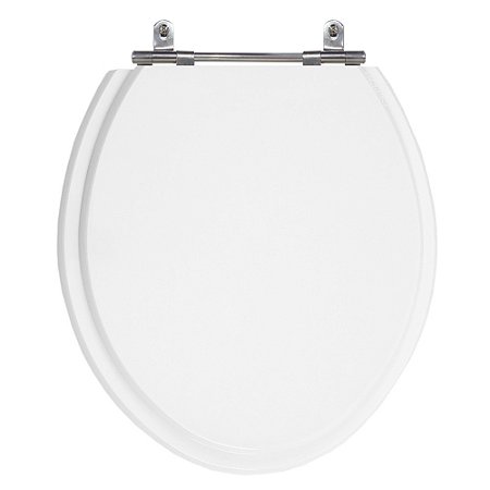 Assento Laqueado Porto Branco Tampa para Vaso Luzare em Mdf