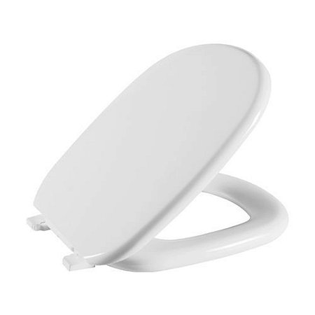 Assento Sanitário Flox Branco Tampa para Vaso Fiori Almofadado
