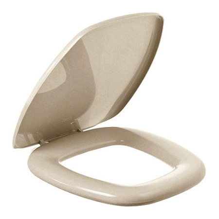 Assento Sanitário Iris Pêssego Tampa para Vaso Onix Almofadado