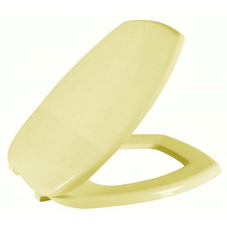 Assento Sanitário Thema Bege Tampa para Vaso Incepa em Polietileno