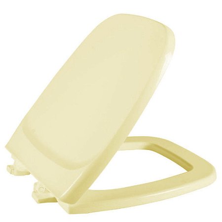 Assento Sanitário Versato Bege Tampa para Vaso Celite em Polietileno