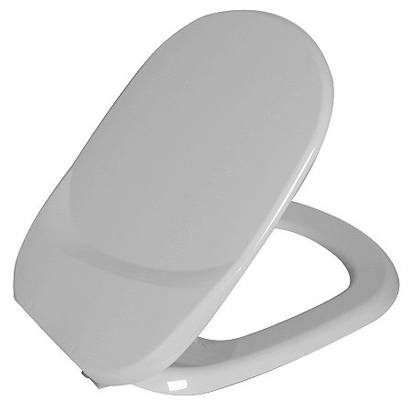 Assento Sanitário Sabatini Cinza Tampa para Vaso Icasa em Polietileno