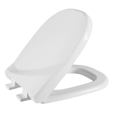 Assento Soft Close Paris Branco Neve Tampa para Vaso Ideal