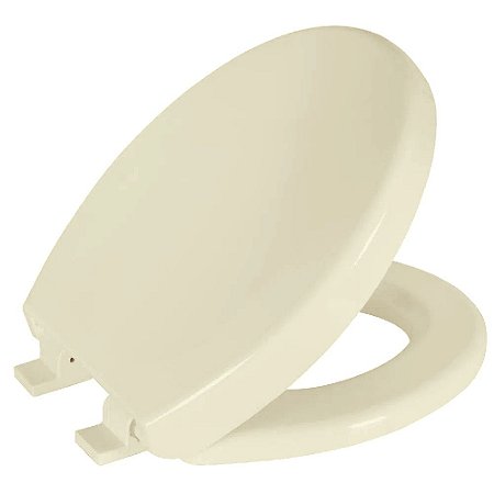 Assento Soft Close Oval Bege Tampa para Vaso Convencional