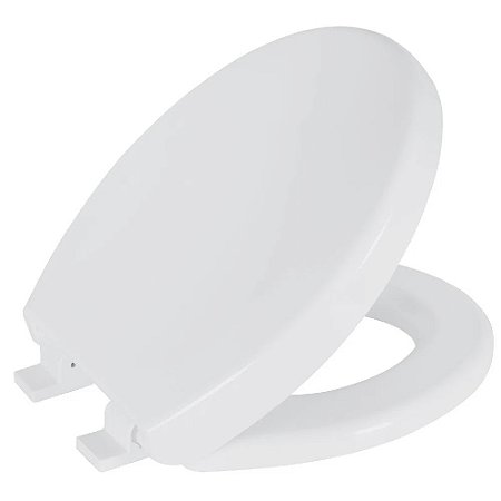 Assento Soft Close Oval Branco Tampa para Vaso Convencional