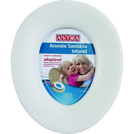 Assento Infantil sem Tampa Adaptador Redutor para Vaso Oval