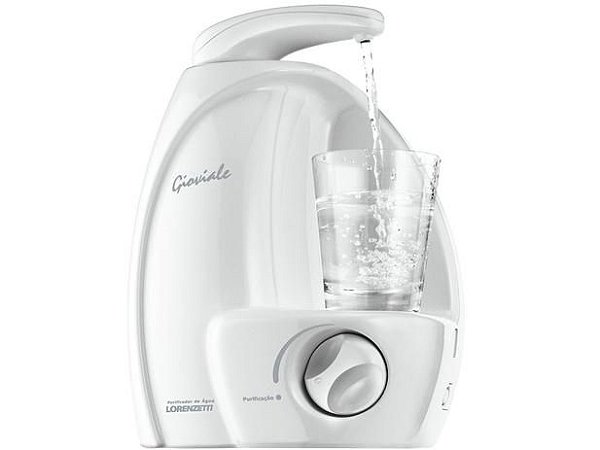 Purificador de Água Lorenzetti Branco Gioviale Água Natural