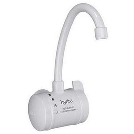 Torneira Elétrica Hydralar 4t de Parede Branca Hydra 127v 5500w