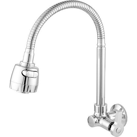 Torneira Cozinha Gourmet C/ Bica Gourmet Parede C55