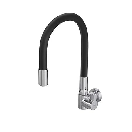Torneira Cozinha Gourmet Hydramotion Parede Preta