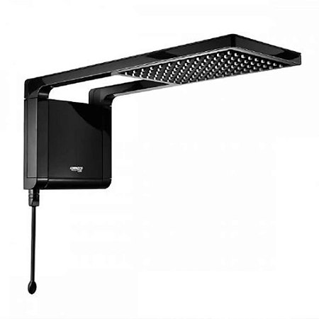 Chuveiro Elétrico Lorenzetti Acqua Storm Eletrônico Preto 127v 5500w para Clima Frio