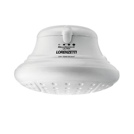 Chuveiro Elétrico Lorenzetti Bella 4 Temperaturas 220v X 6800w Branco