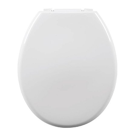 Assento Soft Oval Convencional Branco Astra