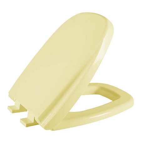 Assento Sanitário Venice Bege Tampa para Vaso Belize Fechamento Suave