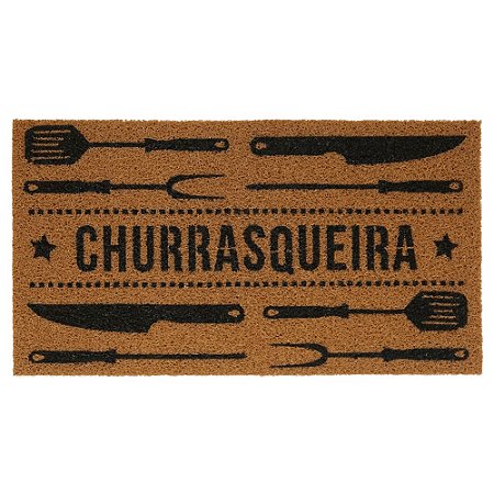 Tapete Vinil 40x75cm Churrasqueira