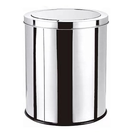 Lixeira Basculante Aço Inox 8l - Clink
