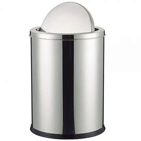 Lixeira Basculante Aço Inox 12l - Clink