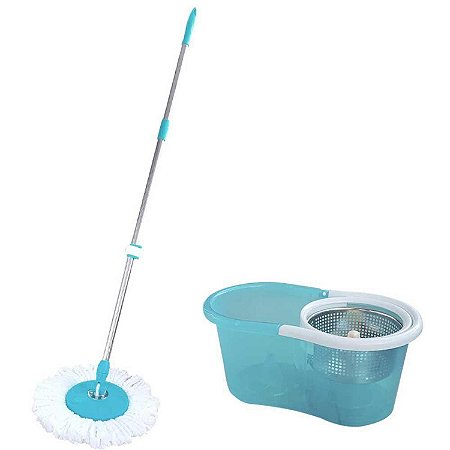 Mop Urban Perfect Inox 360 Balde com 2 Refis de Limpeza Geral  Perfect Pro