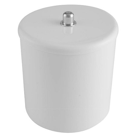 Lixeira Cesto Multiuso com Tampa Astra 6 Litros Branco