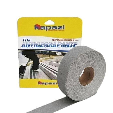 Fita Antiderrapante 48mm X 20 Mts Cinza