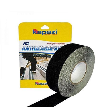 Fita Antiderrapante 48mm X 20 Mts Preto