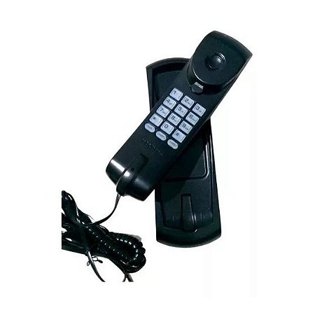 Telefone com Fio Tc 20 Preto