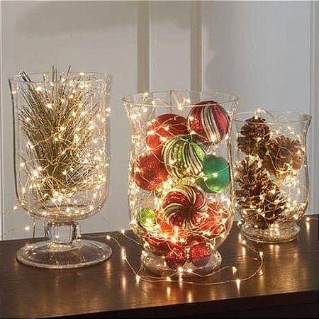 Kit 3 Conj 15 Led Warm Fio de Fada Rolha/garrafa 1,5mts Bateria