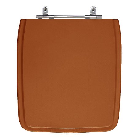 Assento Laqueado Vila Rica Caramelo Tampa para Vaso Icasa em Mdf