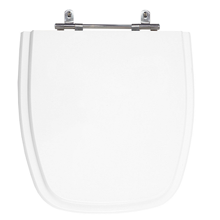 Assento Poliéster Laminado Versato Branco Tampa para Vaso Celite
