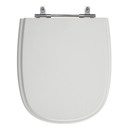 Assento Poliéster Laminado Sabatini Cinza Claro Tampa para Vaso Icasa