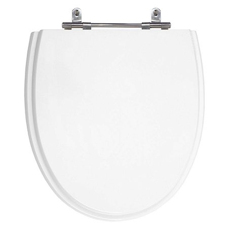 Assento Poliéster Laminado Eros Branco Tampa para Vaso Incepa