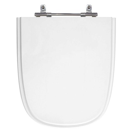 Assento Poliéster Laminado Ibiza Branco Tampa para Vaso Incepa
