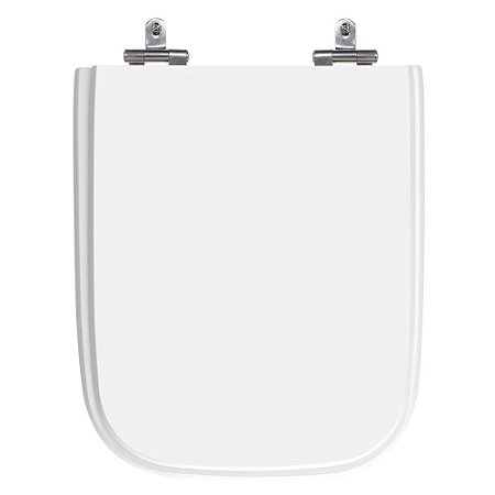 Assento Poliéster Laminado Tivoli Branco Tampa para Vaso Ideal