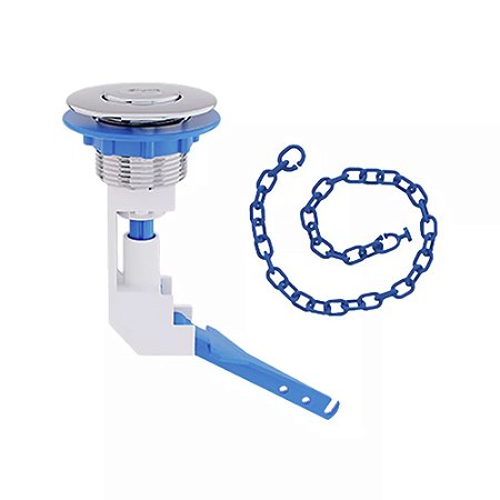 Reparo para Caixa Descarga Acoplada Botão Acionamento Superior