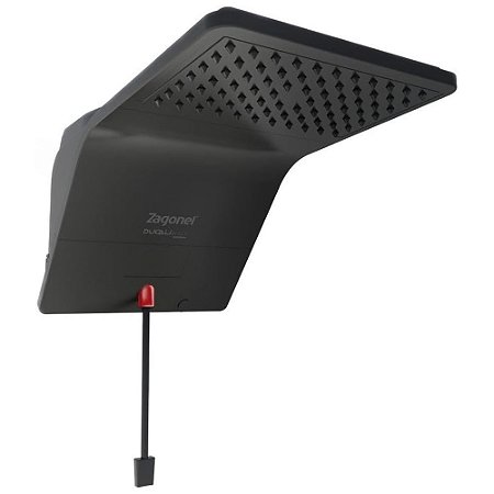 Chuveiro Ducha Eletrônica Ducali Zagonel 7500W x 220V Preto