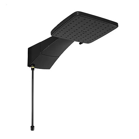 Chuveiro Ducha Eletrônica Quadratta Zagonel 127V x 5500W Preto