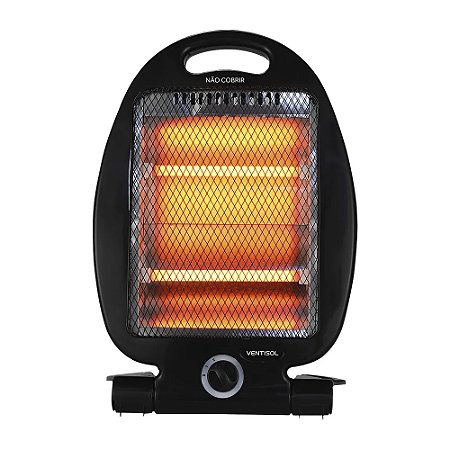 Aquecedor Ambiente Elétrico Quartzo Ventisol - Premium AQ - 127V 800 watts