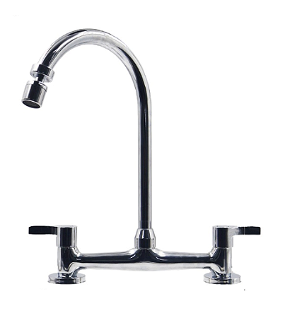 Misturador de mesa para cozinha metal