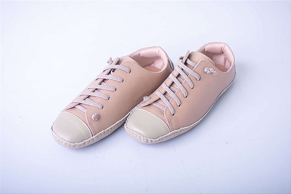 Tênis Feminino Conforte em Couro