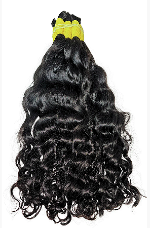 Ondulado Castanho Escuro Vietnamita Super Drawn 50g