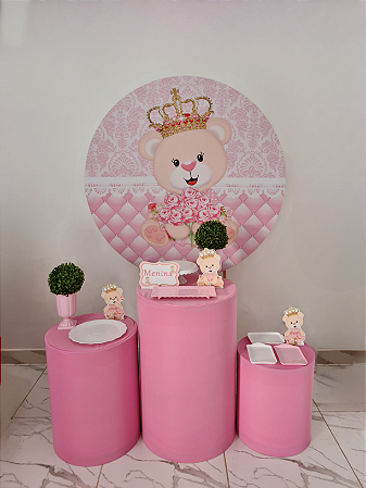 CHÁ DE BEBE ROSA - PACOTE 2