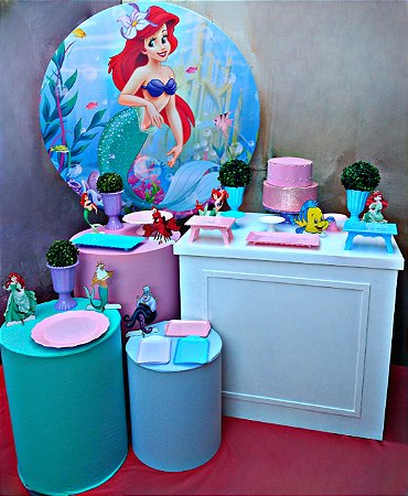 PEQUENA SEREIA ARIEL - PACOTE 3