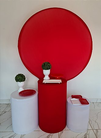 VERMELHO LISO - PACOTE 2