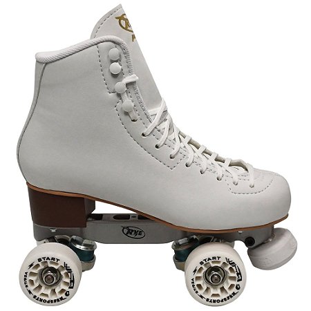 Patins Adventure Branco c/ Roda Branca