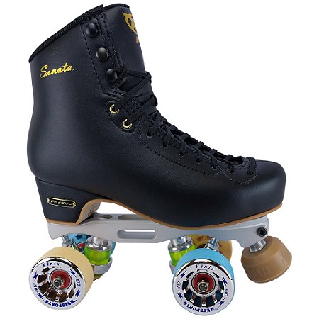 Patins Sonata c/ Evolution Reds Preto