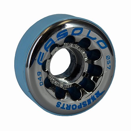 Roda Fasolo Azul 57/49D - Unidade