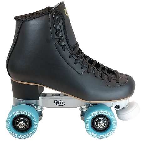 Patins Adventure Xtreme - Preto Roda Azul