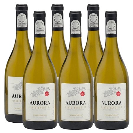 Vinho Branco Aurora Pinto Bandeira Chardonnay Cx6/750