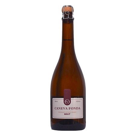 Espumante Natural Branco Brut Caneva Fonda Chardonnay e Pinot Noir