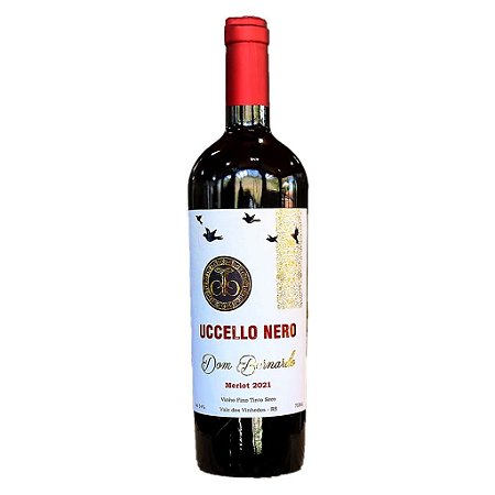 Vinho Tinto Dom Bernardo Uccello Nero Merlot